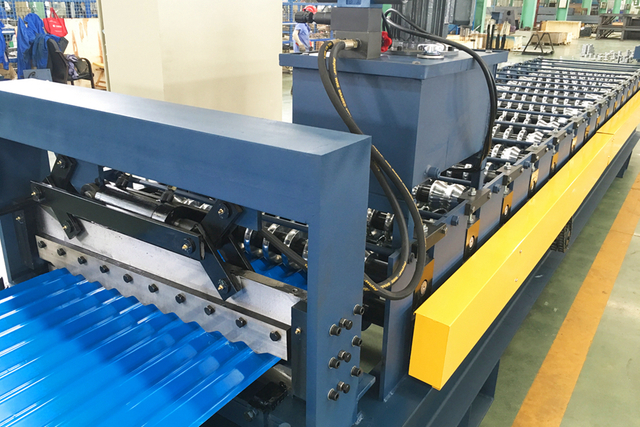 YX17-77.8-778 Corrugated Sheet Roll Forming Machine